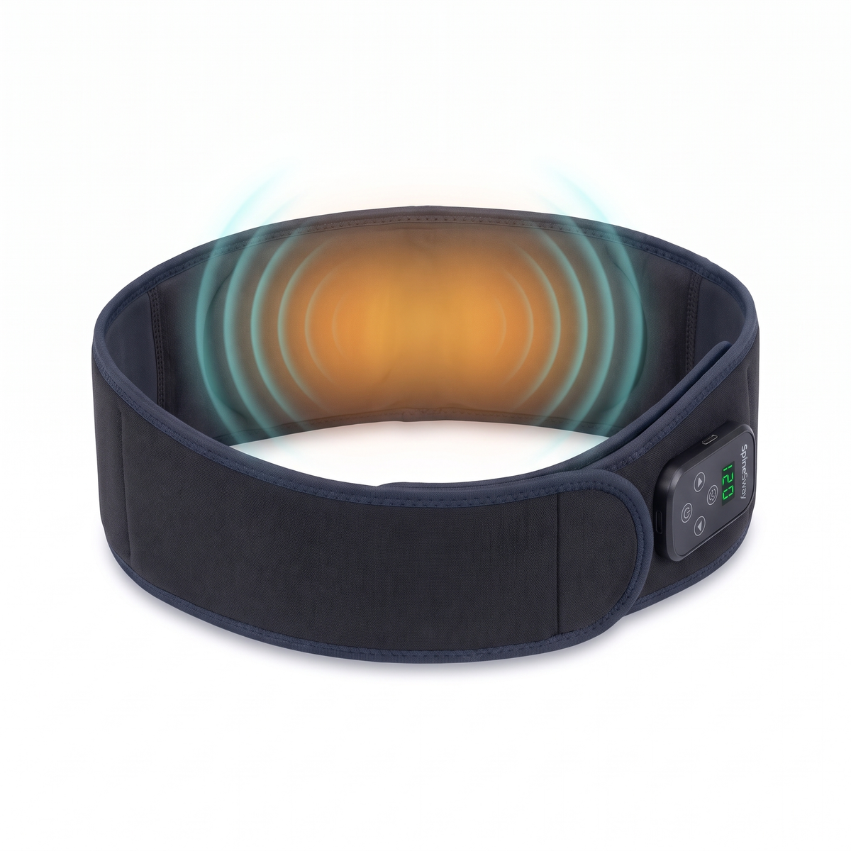 A warm massage you can wear - heat and vibration