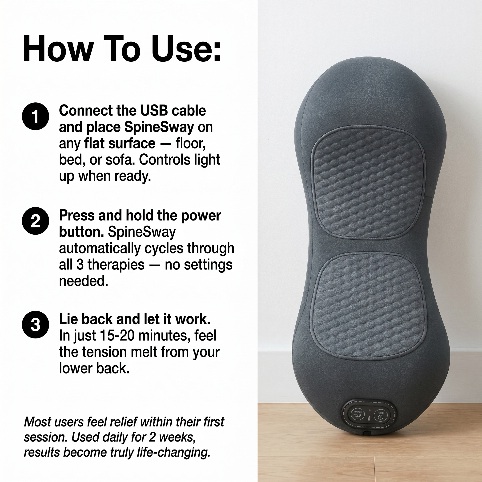 SpineSway™ - Triple Fusion Massager