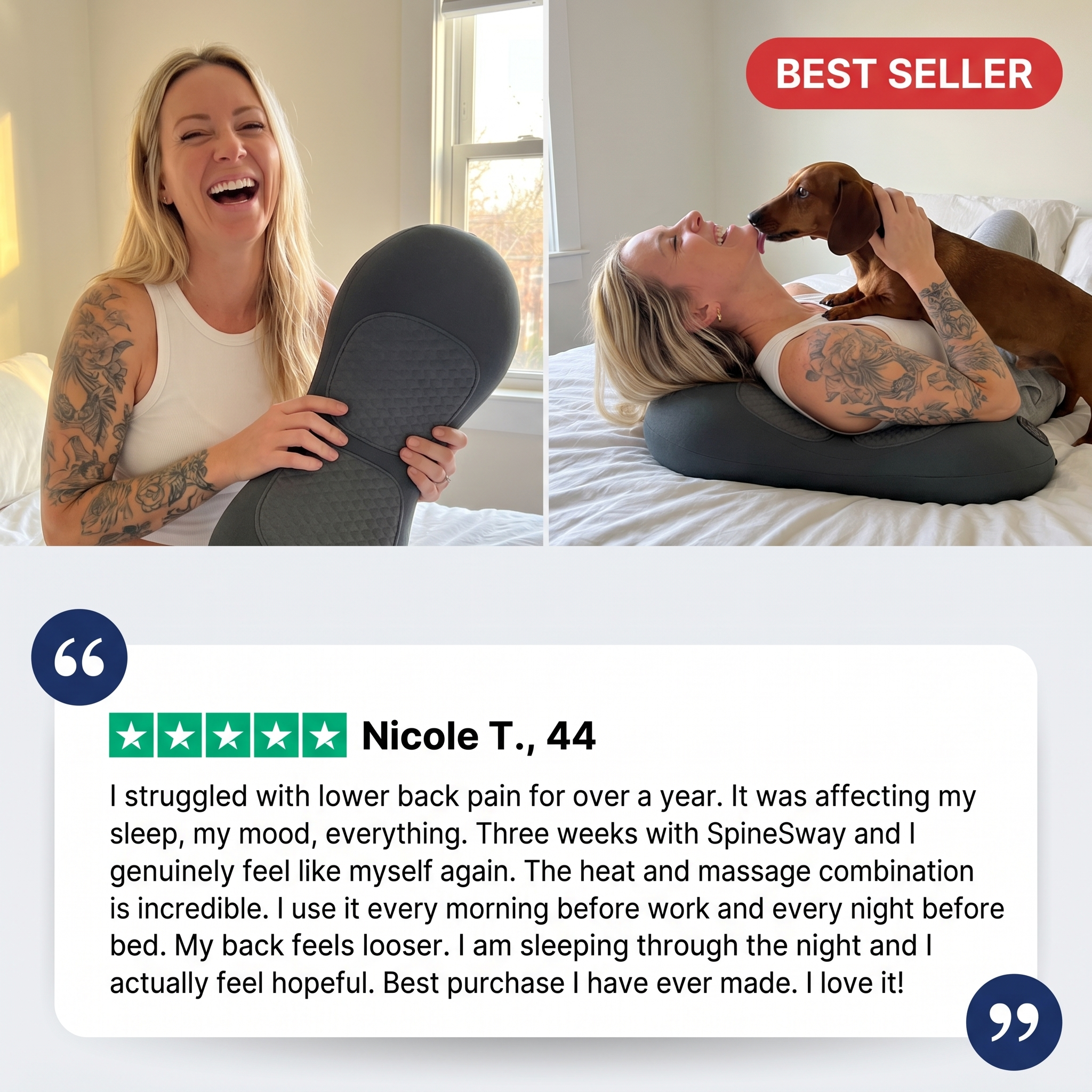 SpineSway™ - Triple Fusion Massager