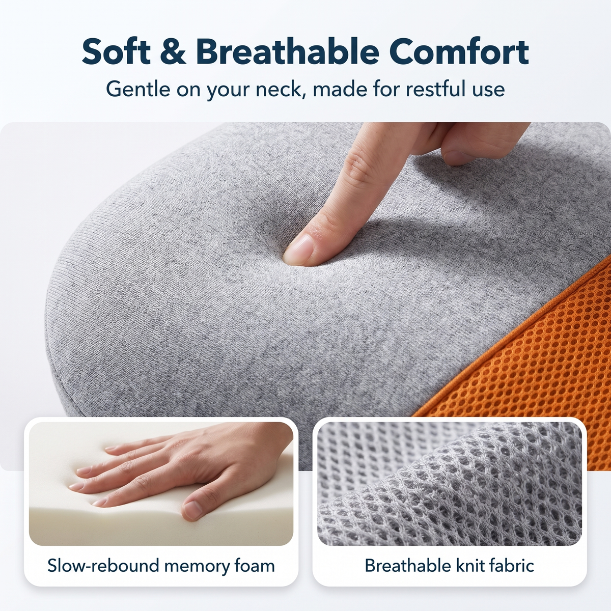 Soft and breathable comfort
