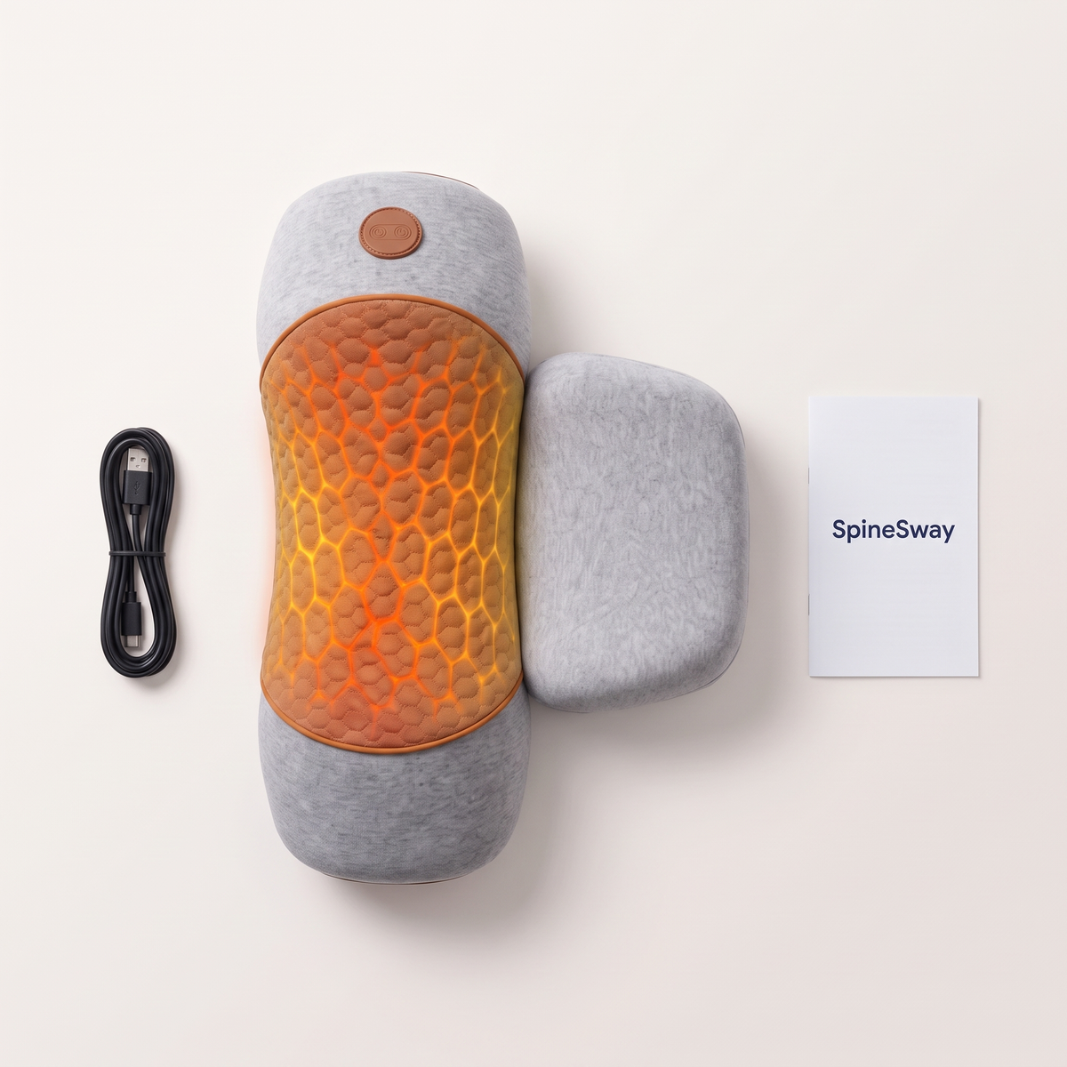 SpineSway Quad Fusion Neck Massager - what's in the box