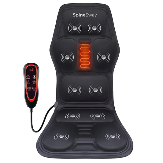 SpineSway™ Back Massage Seat Cushion with Heat & Cooling